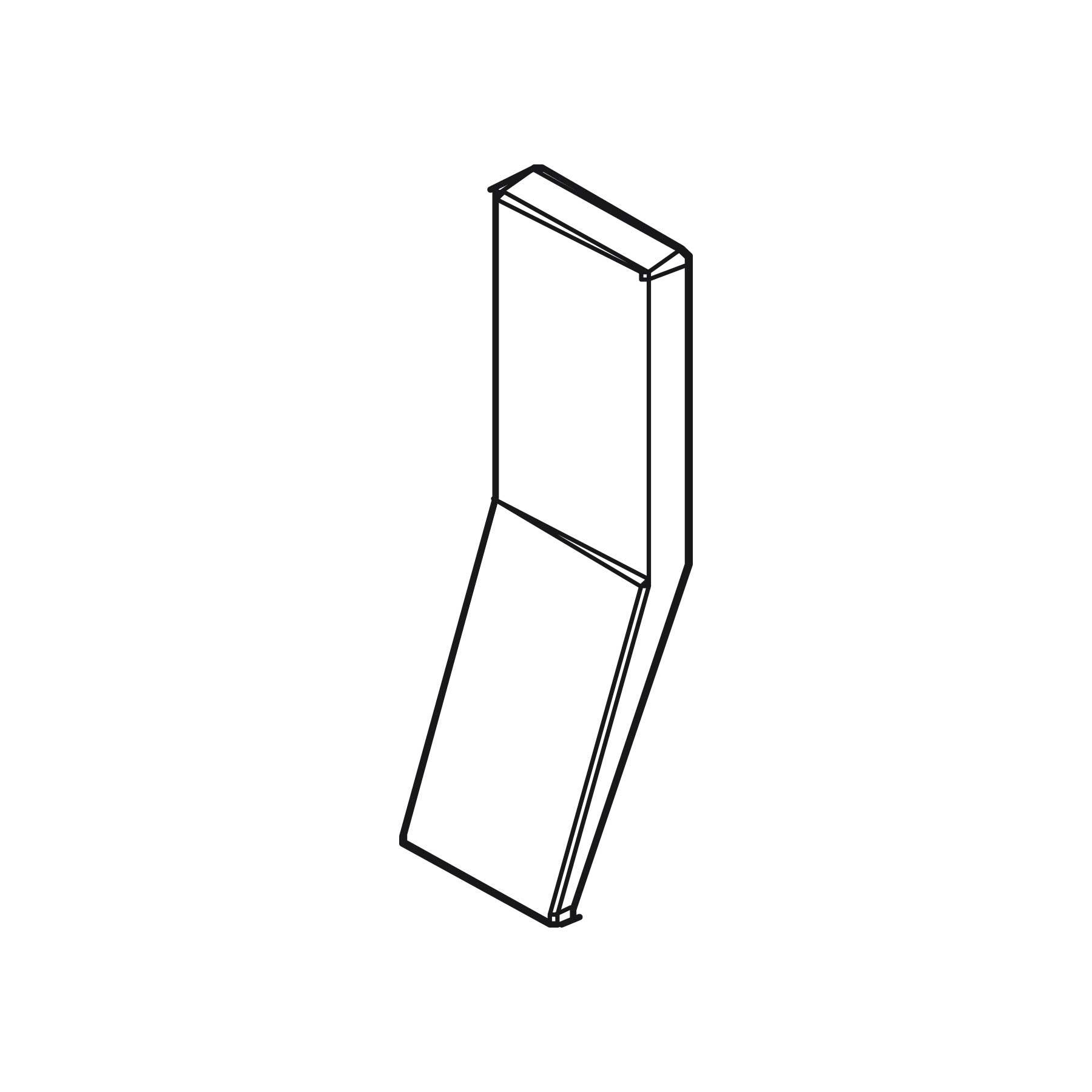 Salgar 2er Set Griff weiß Badmöbel