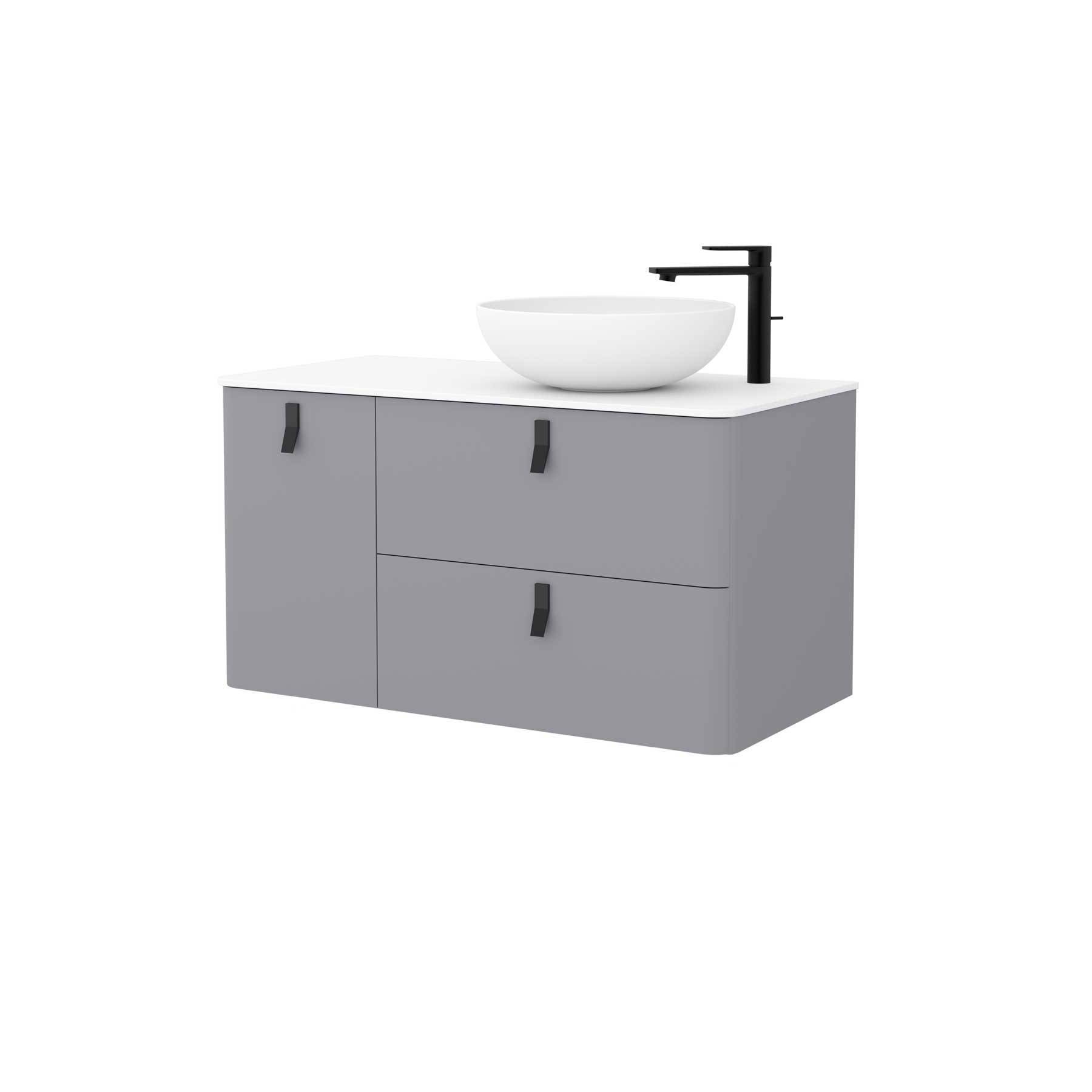 Salgar Schrank wandhängend UNIIQ 1200 links Humo Badmöbel