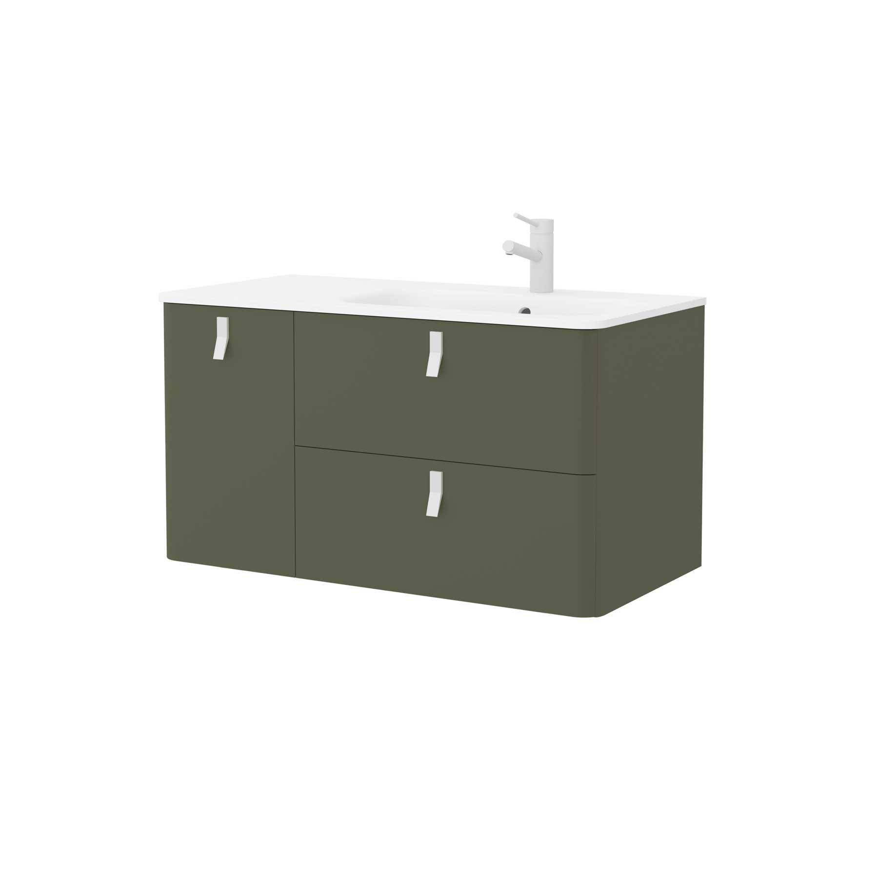 Salgar Schrank wandhängend UNIIQ 1200 links Bosque Badmöbel