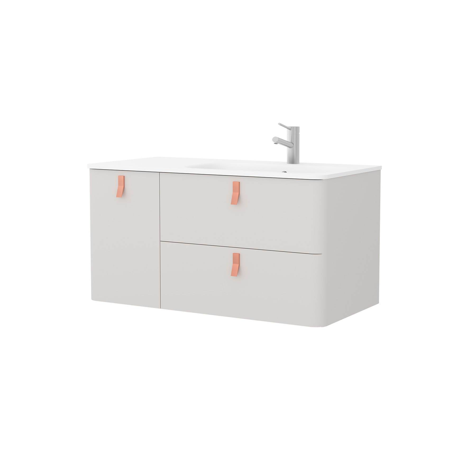 Salgar Schrank wandhängend UNIIQ 1200 links Nata Badmöbel