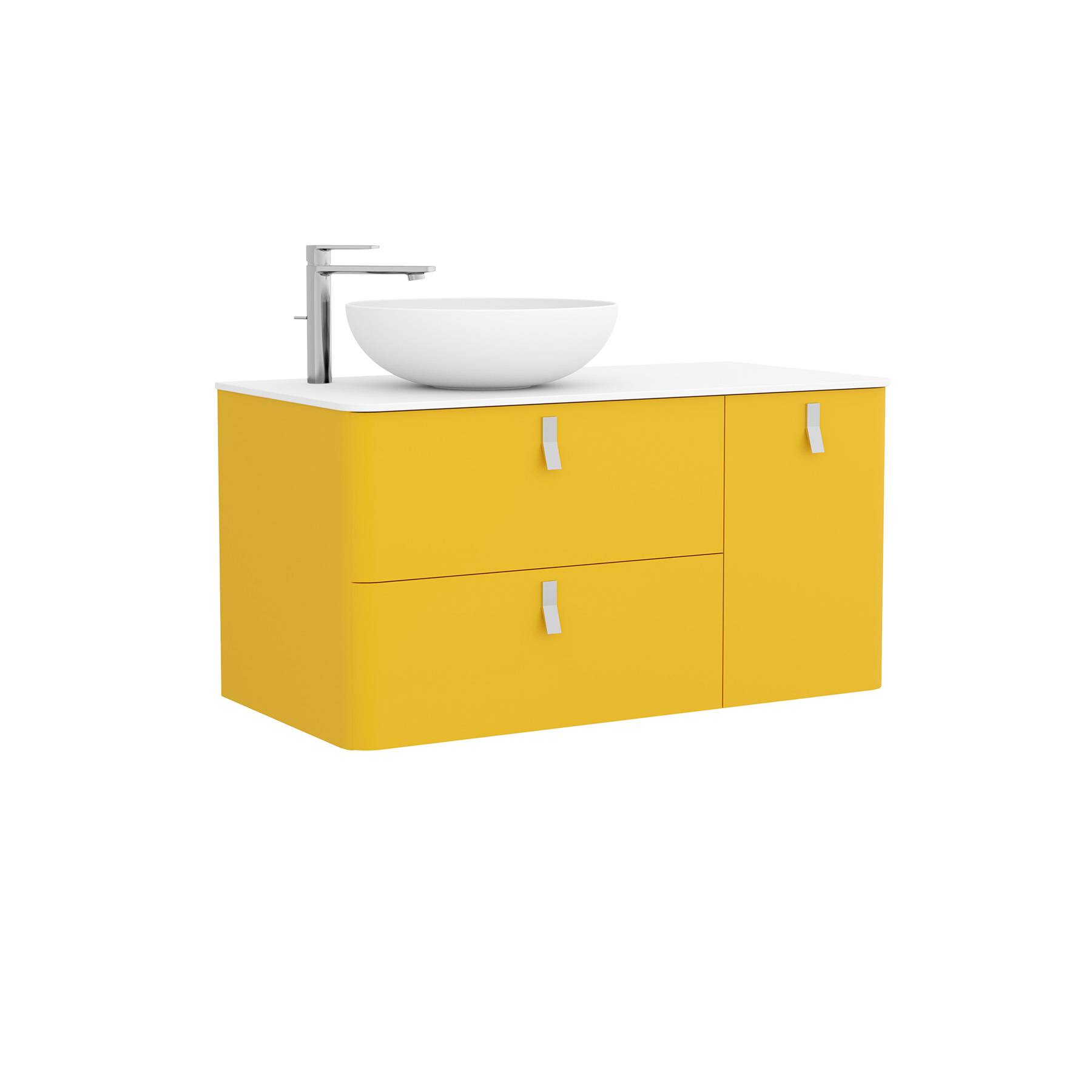 Salgar Schrank wandhängend UNIIQ 1200 rechts Sol Badmöbel