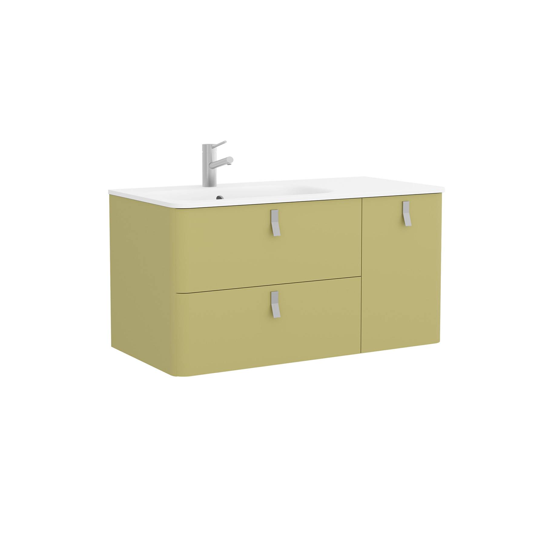 Salgar Schrank wandhängend UNIIQ 1200 rechts Salvia Badmöbel