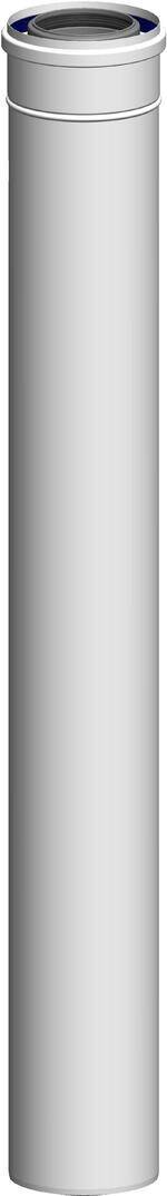Atec Rohr PolyClassic kürzbar, konzentrisch,, DN 80/125, 955 mm