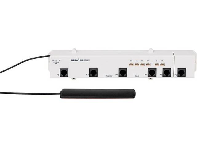 blossom-ic Hera+ Primus PRO Funk- Fußbodenheizungsleiste (Basis) 6 Ports