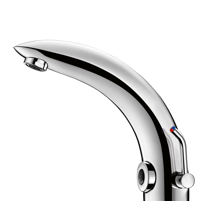 Elektronische Mischbatterie TEMPOMATIC MIX 2 Mischhebel Lang