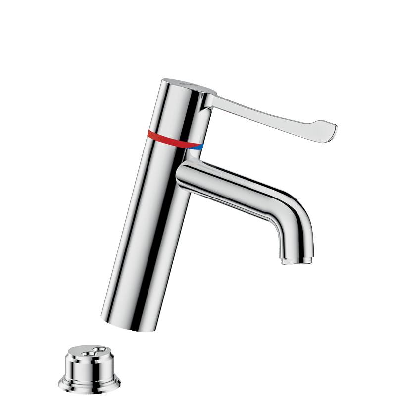 Delabie Mitigeur thermostatique pour lavabo SECURITHERM BIOCLIP