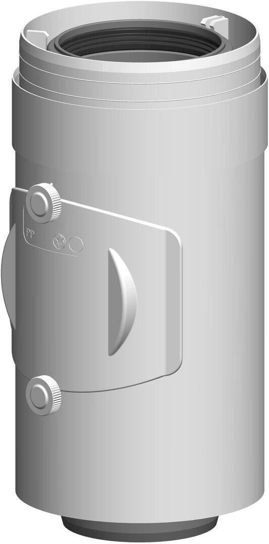 Atec Kontroll-Rohr PolyTwin konzentrisch, DN80/125