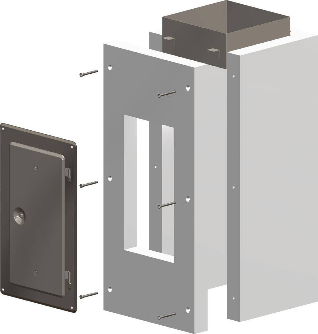 Atec Kontrollrohr-Set L90 PolyCase DN 125