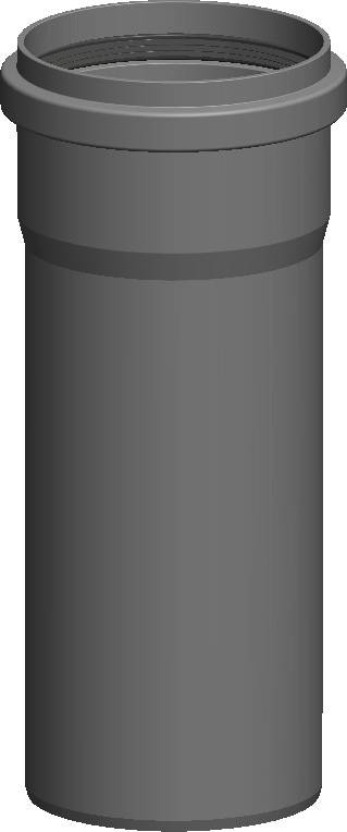 Atec Rohr PolyTop kürzbar DN125 1955mm