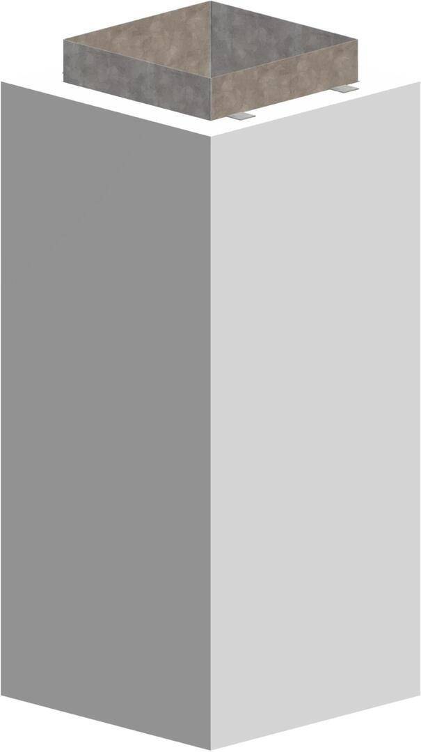 Atec Schachtelement 600 mm L90 PolyCase inklusive Steckverbinder, DN 125