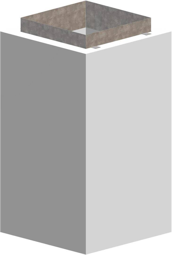 Atec Schachtelement 600 mm L90 PolyCase inklusive Steckverbinder, DN 200