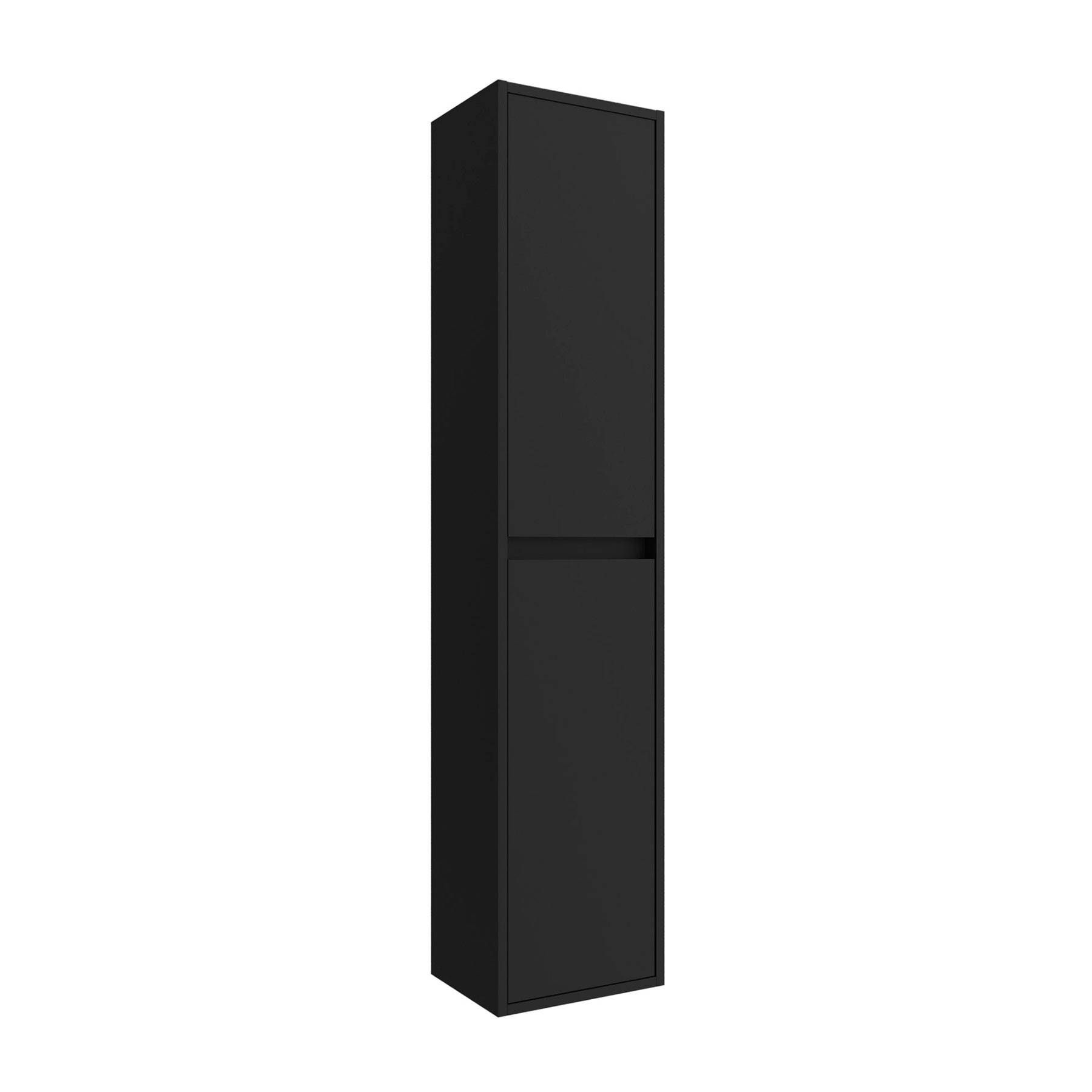 Hochschrank NOJA 1400mm BLACK SATIN