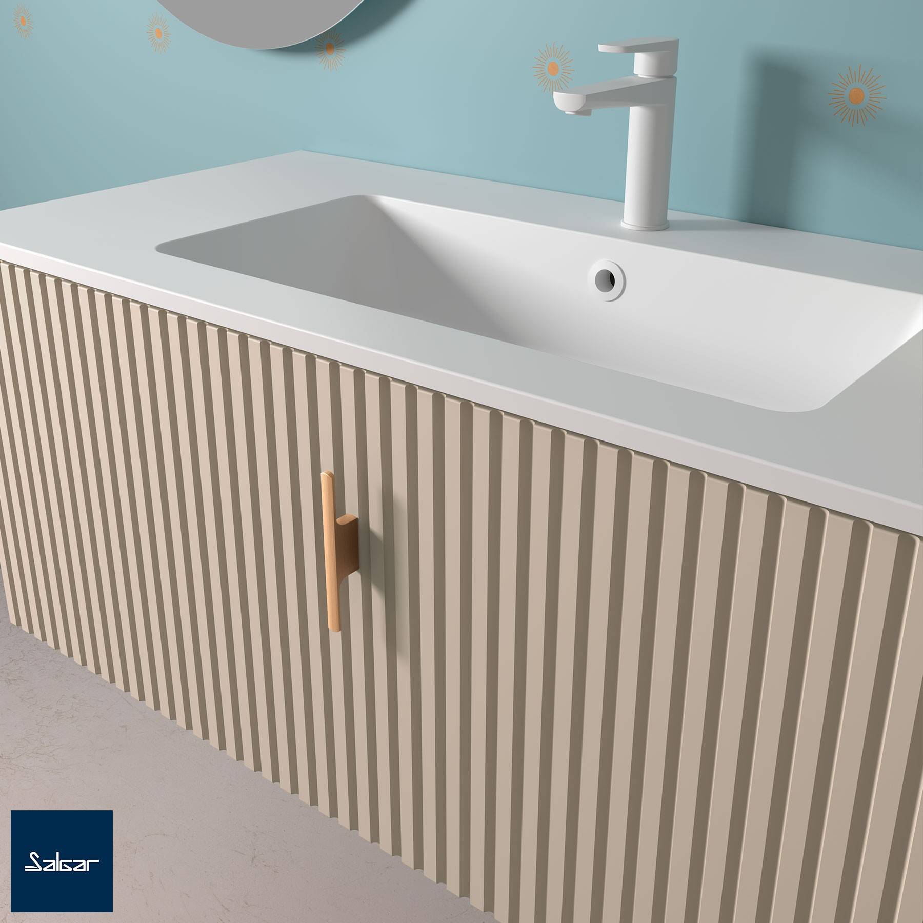 Salgar Griff Biba FIBI BRUSHED GOLD