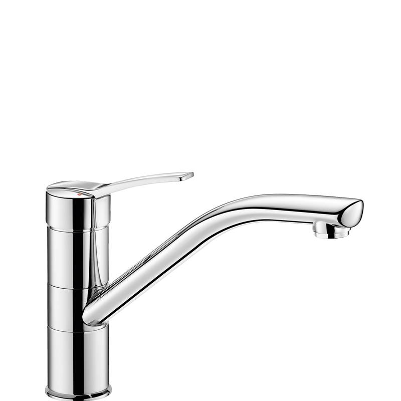 Delabie Einhebelmischer für Einlochmontage mit Schwenkauslauf H. 155 L. 230