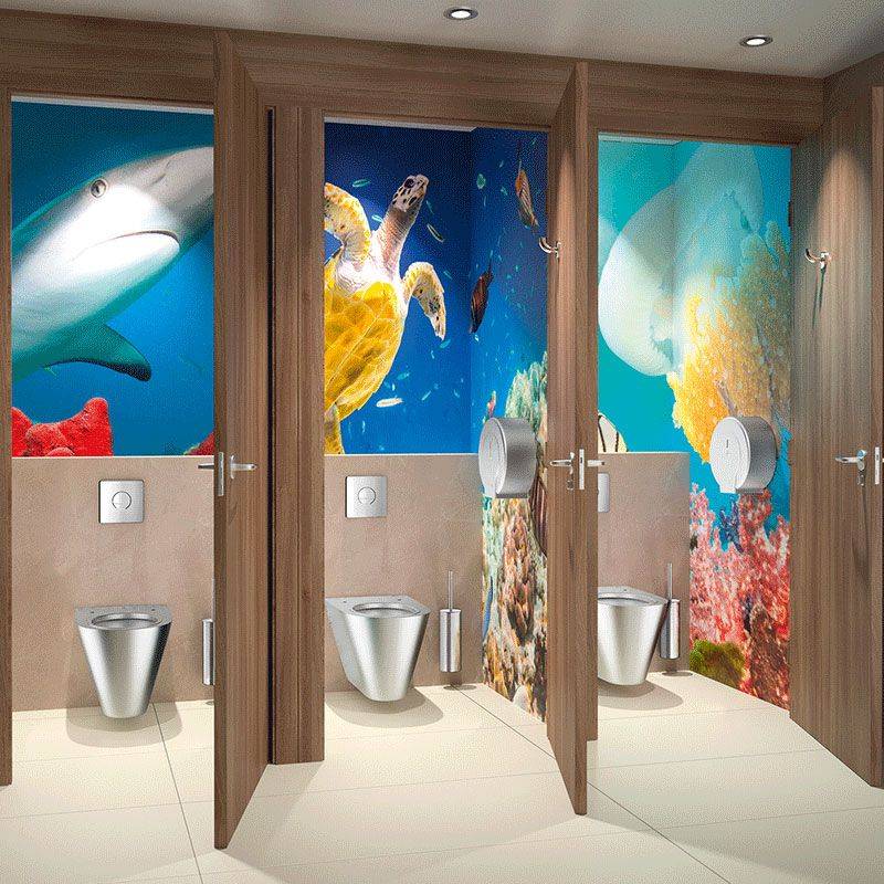 Delabie WC S21 S wandh. Anschl. von hinten Edst. 1.4301 satiniert