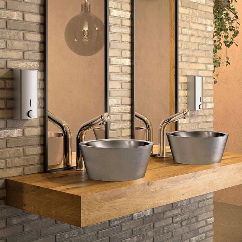 Delabie AS-Becken ALGUI ohne Hl. Edst. 1.4301 außen sat innen pol.