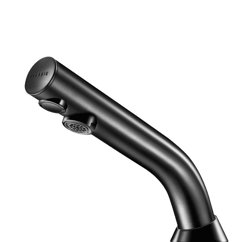 Delabie WT-Ventil BINOPTIC G3/8B matt schwarz Netzbetrieb 230/12 V