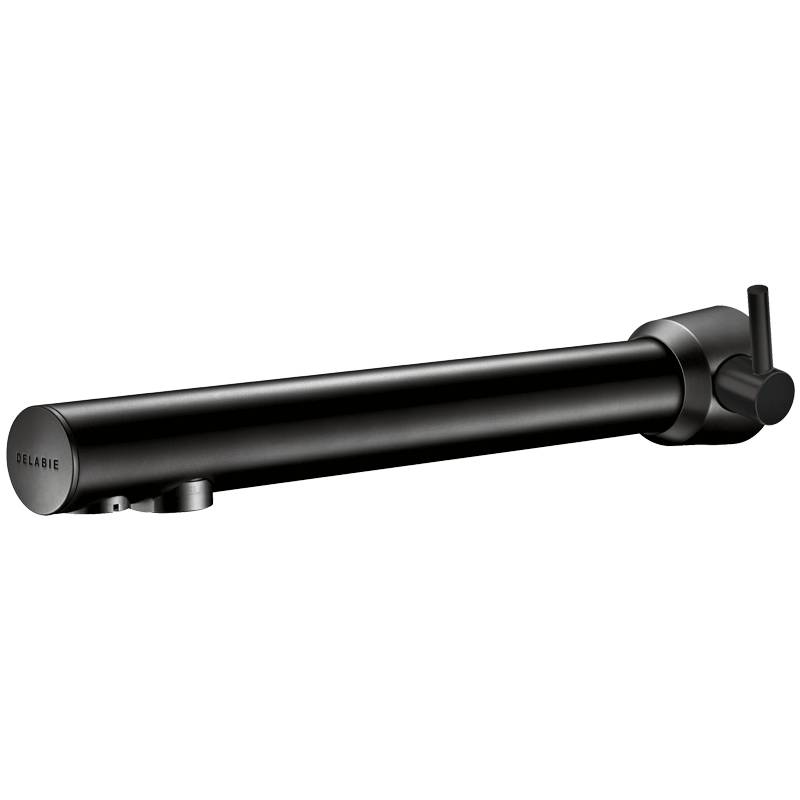 Delabie WT-MBatt. BINOPTIC MIX G3/8B matt schw. Hw.-Mont.110 230/12V