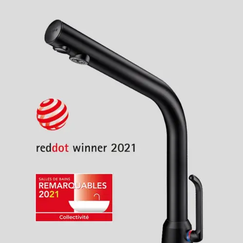 Delabie WT-MBatt.BINOPTIC MIX G3/8B matt schw.H250 Netzbetrieb230/12V Delabie WT-MBatt.BINOPTIC MIX G3/8B matt schw.H250 Netzbetrieb230/12V