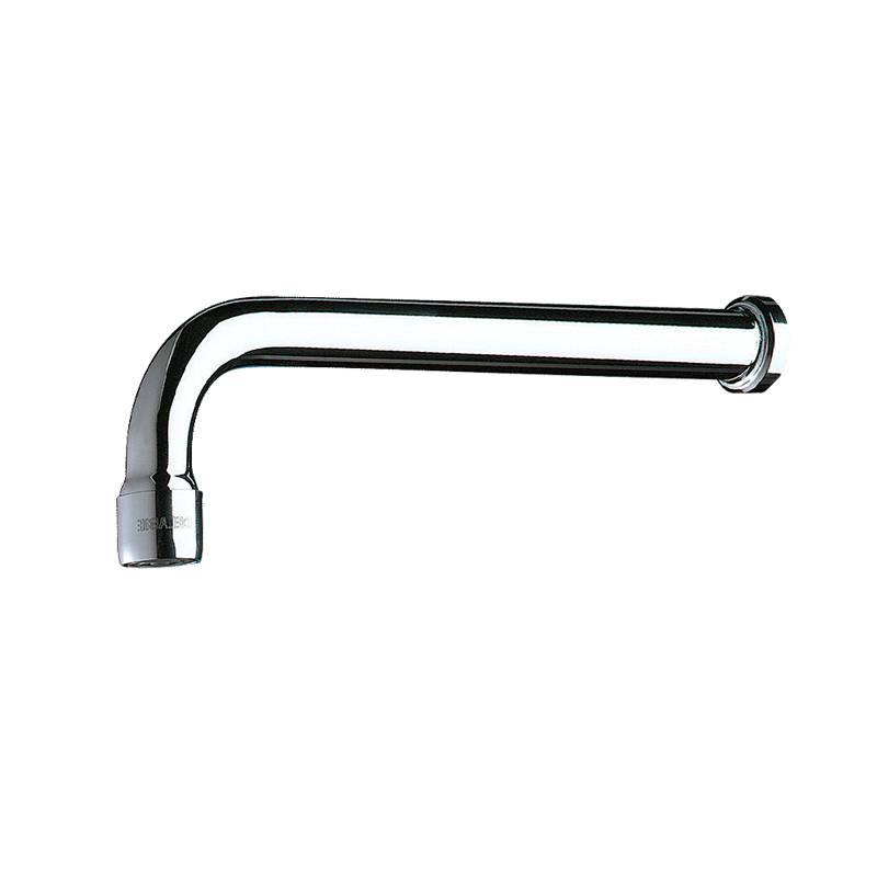 Delabie Robinet mural CORBIN pour cloison 1-10mm, G1/2B L120 H60mm, robinetterie de réglage série