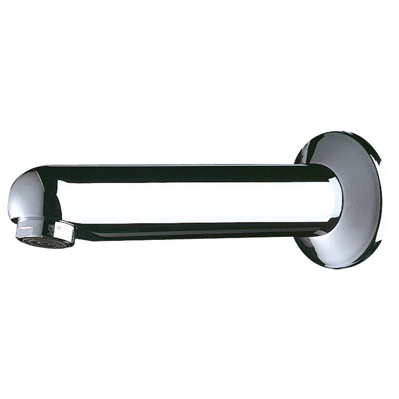 Delabie Wand Ausl. fest G1/2B L120 H16 D32 Str.-Regl. m. Ros.D60mm