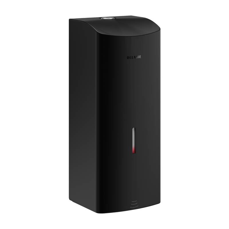 Delabie Elektron. Flüssigseifenspender 1l Edst. 1.4301 matt schwarz