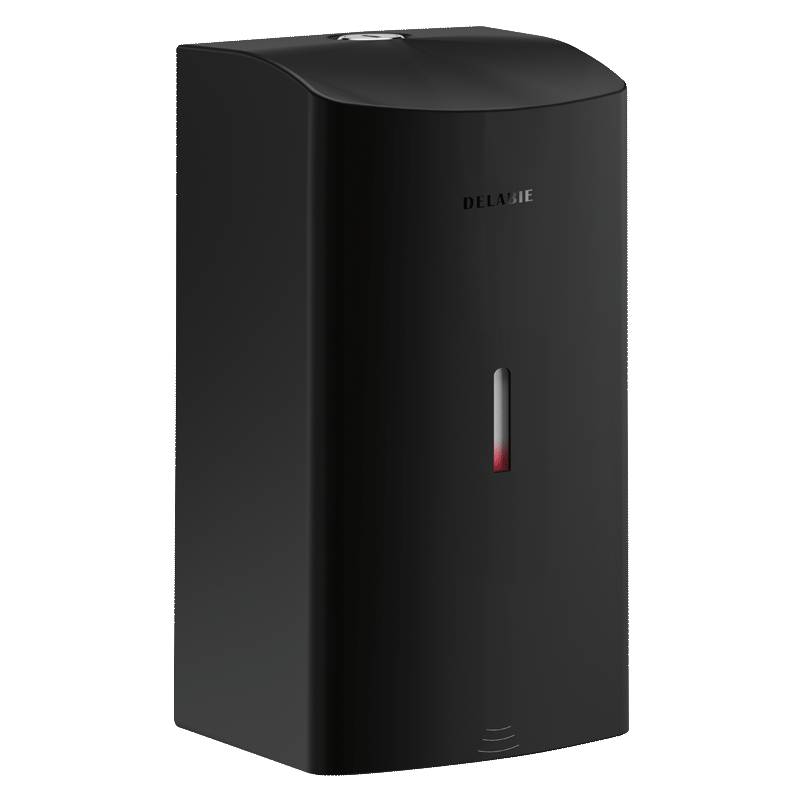 Delabie Elektron. Flüssigseifenspender 0,5l Edst. 1.4301 matt schwarz