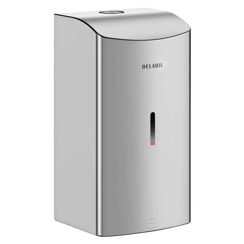 Delabie Elektron. Flüssigseifenspender 0,5l Edst. 1.4301 Seidenglanz