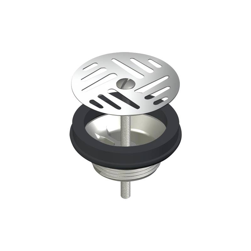 Delabie Siebablaufv. f. UR u. WT, D63mm G 1¼B Edst. m. Zentralschr.