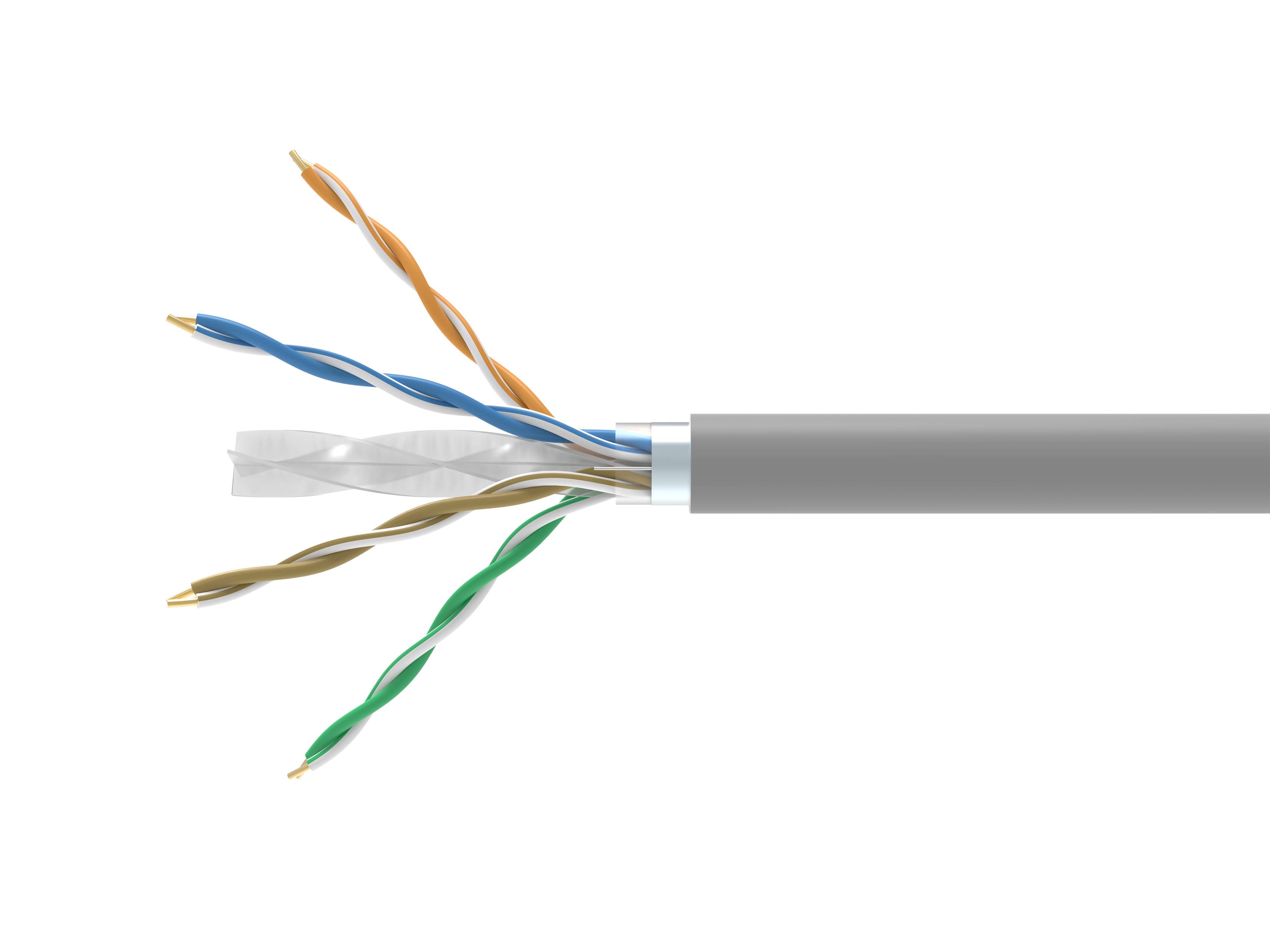 Equip 404539, 305 m, Cat6, F/UTP (FTP), Grau