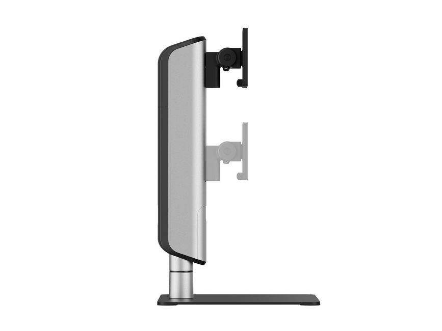 Equip 650129, 75 x 75 mm, 100 x 100 mm, -20 - 60°, 360°, Aluminium, Kunststoff, Edelstahl, Silber