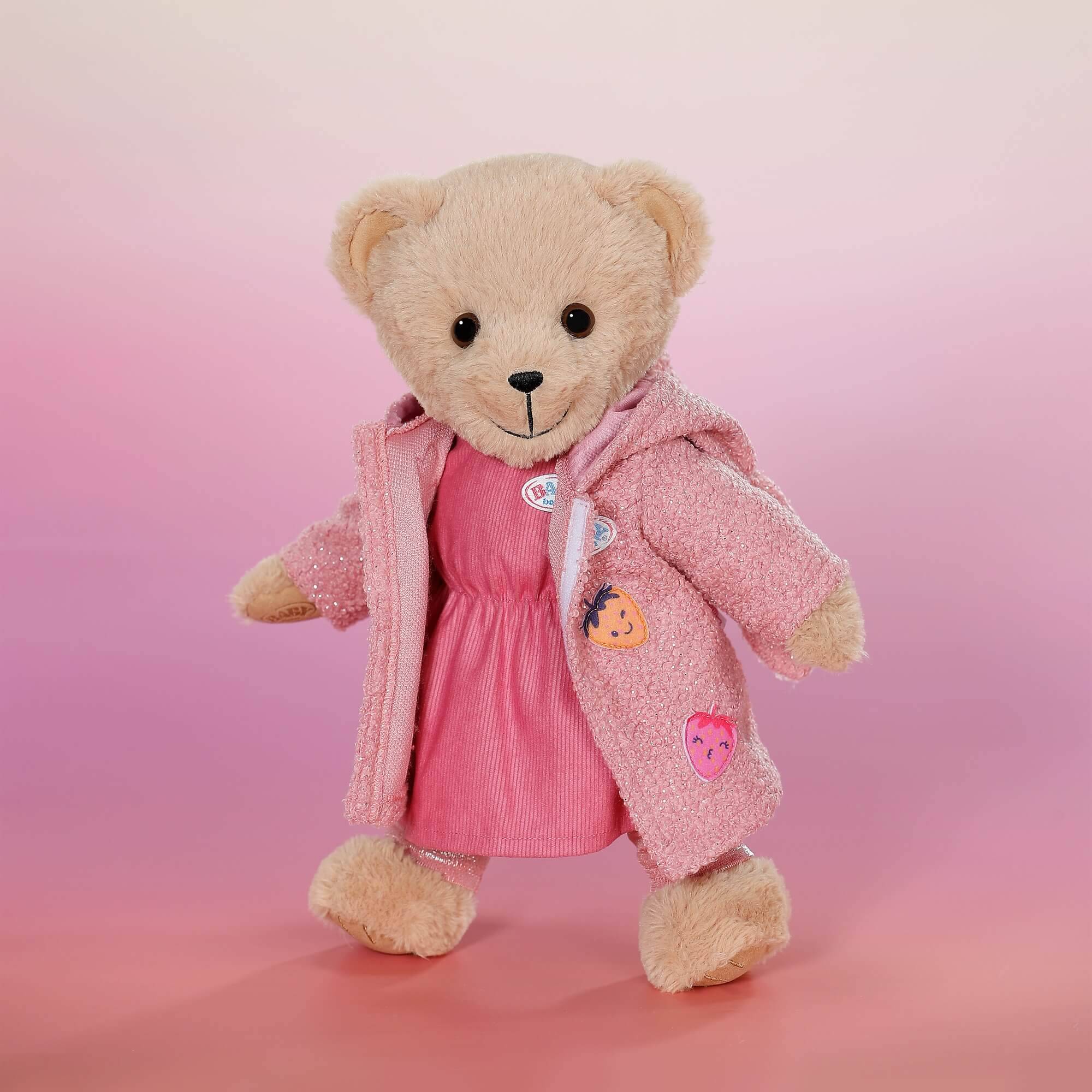 Zapf Creation 839416 - BABY born Mantel Set mit Kleid 43cm