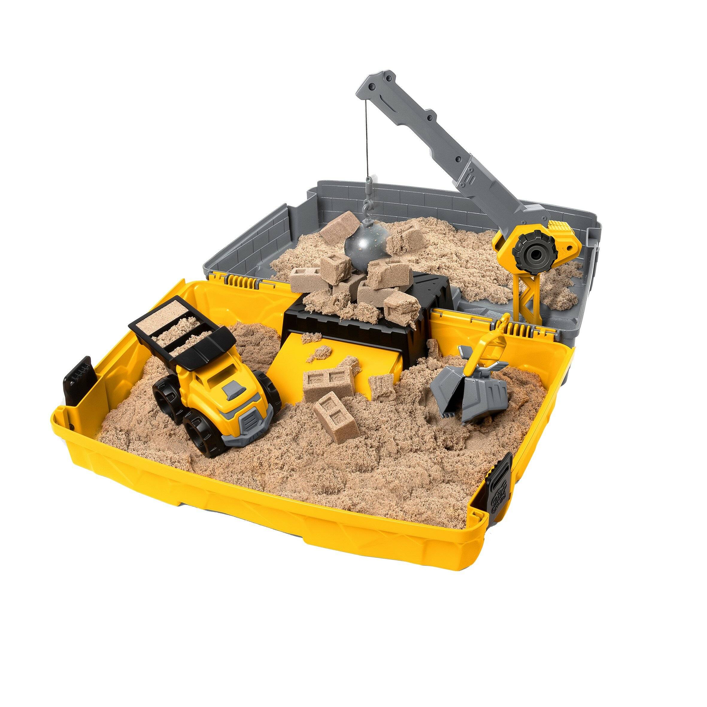 Kinetic Sand - Baustellen-Koffer