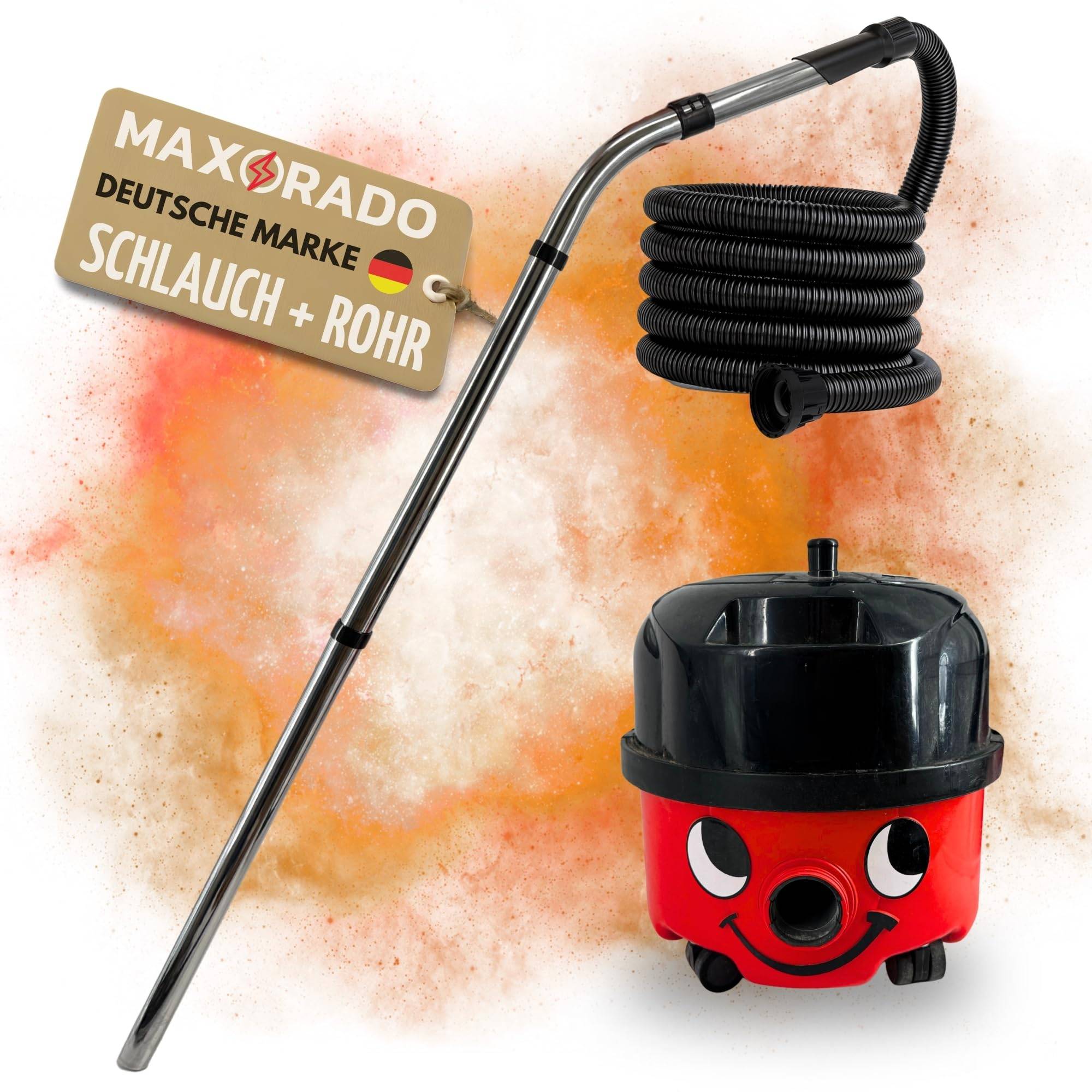 Schlauch + Staubsaugerrohr für Numatic Henry Hetty James Basil David Edward George I Staubsauger Rohr 32mm Ersatzteil HVR200 NVH180 NRV200 NRV200-22