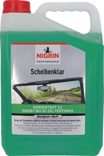 EVB Handelshaus Bour GmbH Scheibenreiniger Performance Scheibenklar Konzentrat 5l Kanister NIGRIN 74130