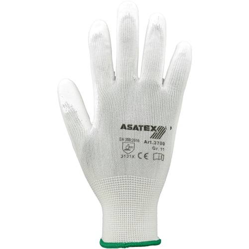 ASATEX Aktiengesellschaft Handschuhe Gr.8 weiß EN 388 PSA II Nyl.m.PU ASATEX 3700/8/70