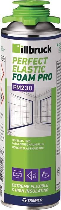 1K-Fenster- u.Fassadenschaum+ FM230 500ml B2 weiß Dose ILLBRUCK