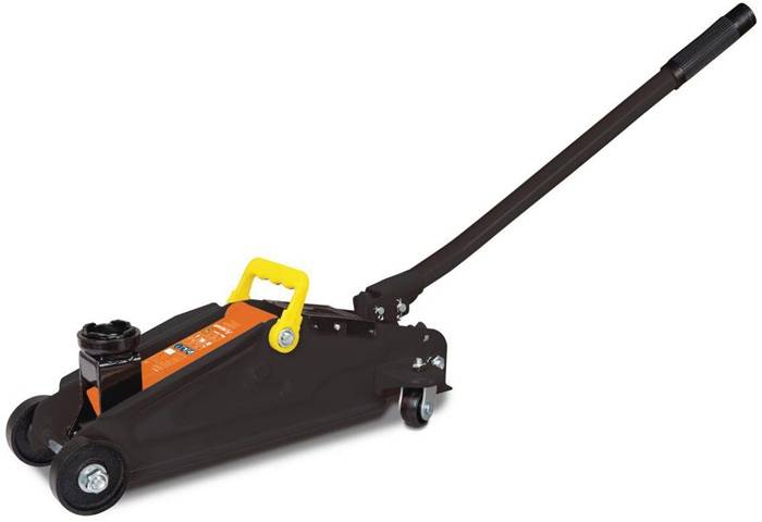 Rangierwagenheber RWH 2.1 Trgf.2 t Hubber.340mm G.8,7kg UNICRAFT