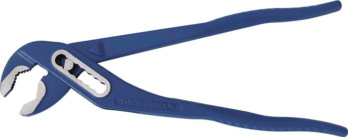 Wasserpumpenzange L.240mm Spann-W.33mm pol.blau TECWERK 2000810665