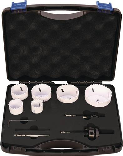 Lochsägensatz 16-tlg.16-76mm Schnitt-T.38mm Bi-Metall TECWERK 2000814549