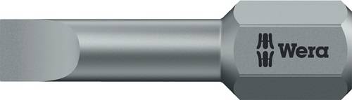 Wera Werkzeuge GmbH Bit 800/1 TZ f.Schlitzschrauben 5,5mm L.25mm 1/4 Zoll C6,3 1mm zähhart,TZ WERA 05056225001