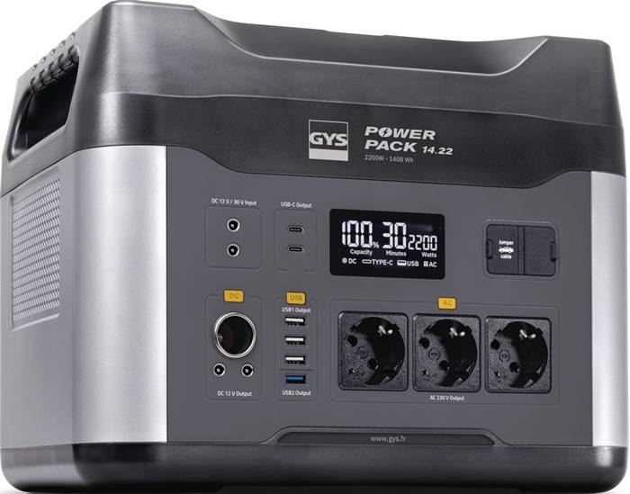 Akku-Powerbank POWER PACK 14.22 55 (1408 Wh) A LiFePO4 (8 Zellen) Ladezeit 7-8 h