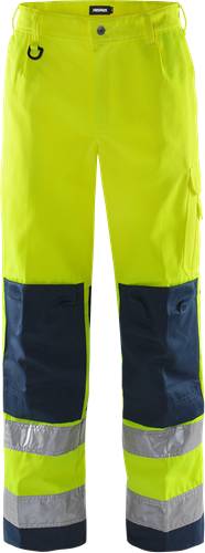 Fristads High Vis Hose Kl. 2 2001 TH - Warnschutz-Gelb/Marine/C50 100002-171-C50