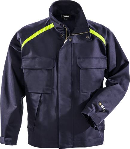 Fristads Flame Schweißer-Jacke 4031 FLAM - Marineblau/2XL 100334-540-2XL
