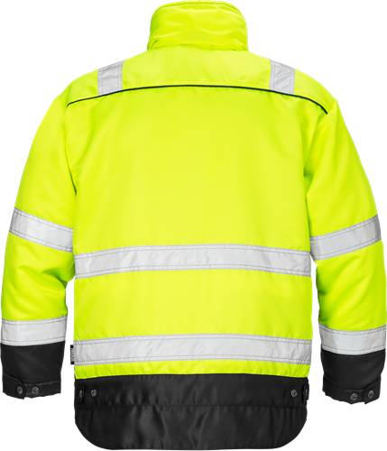 Fristads High Vis Winterjacke Kl. 3 444 PP - Warnschutz-Gelb/Schwarz/M2M 100496-196-M2M