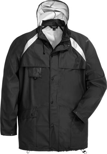 Fristads Regenjacke 432 RS - Schwarz/L 100561-940-L