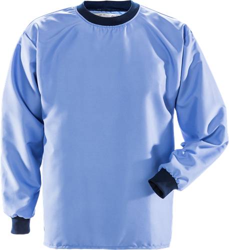 Fristads Reinraum T-Shirt Langarm 7R014 XA80 - Mittelblau/XS 100640-520-XS