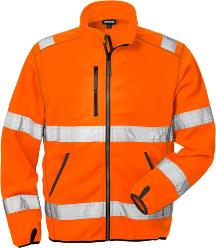 Fristads High Vis Softshell-Jacke Kl. 3 4840 SSL - Warnschutz-Orange/L 101006-230-L