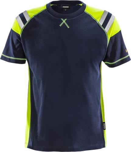 Fristads Flamestat T-Shirt 7073 TFLH - Marineblau/XL 110736-540-XL