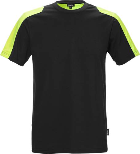 Fristads Schweres Stretch-T-Shirt 7447 RTT - Schwarz/XS 111261-940-XS